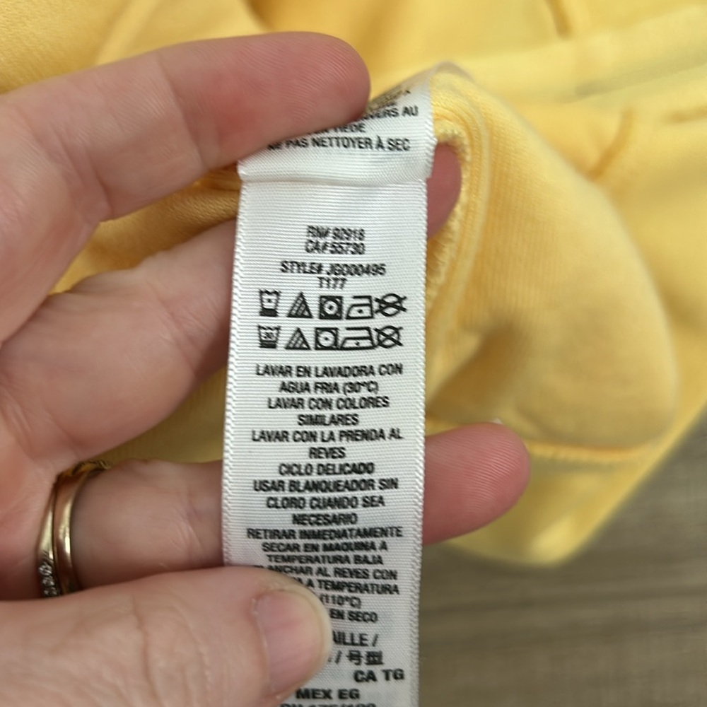 Vintage Juicy Couture Y2K Yellow Short Sleeve Track Suit Jacket XL - Picture 6 of 10